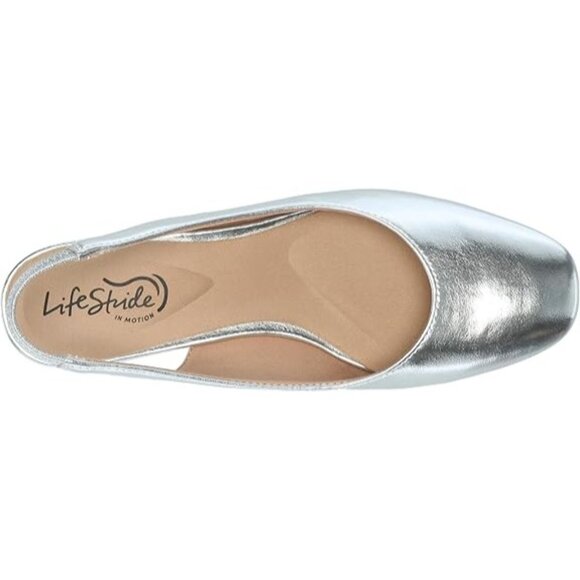 LifeStride Claire - Womens 11 Metallic,Silver Sandal - Picture 3 of 4